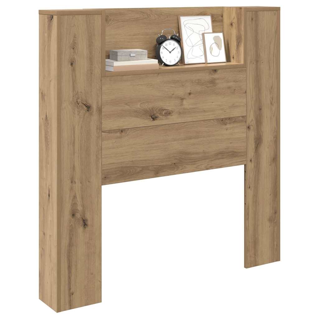 Testiera con lo scaffale Rovere artigianale 100 x 15 x 103,5 cm