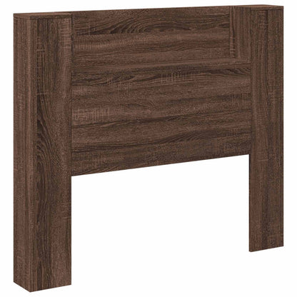Testiera Rovere Marrone 120 x 16,5 x 103,5 cm Legno multistrato