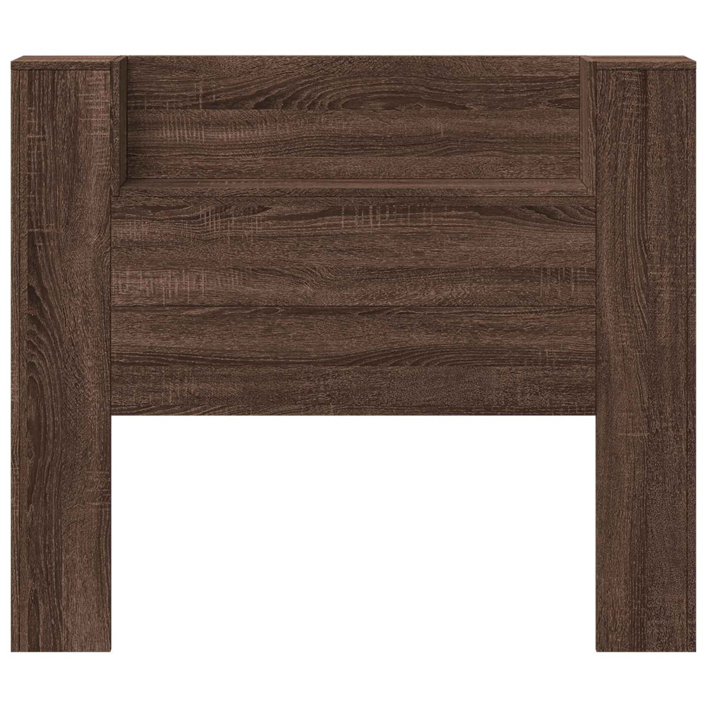 Testiera Rovere Marrone 120 x 16,5 x 103,5 cm Legno multistrato