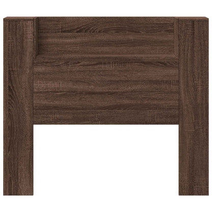 Testiera Rovere Marrone 120 x 16,5 x 103,5 cm Legno multistrato