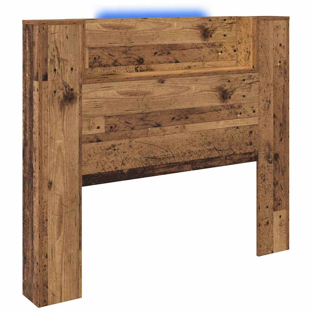 Testiera Legno vecchio 120 x 15 x 103,5 cm Legno multistrato