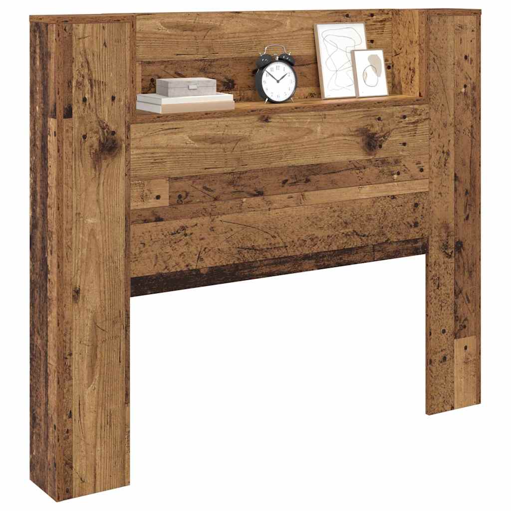Testiera Legno vecchio 120 x 15 x 103,5 cm Legno multistrato