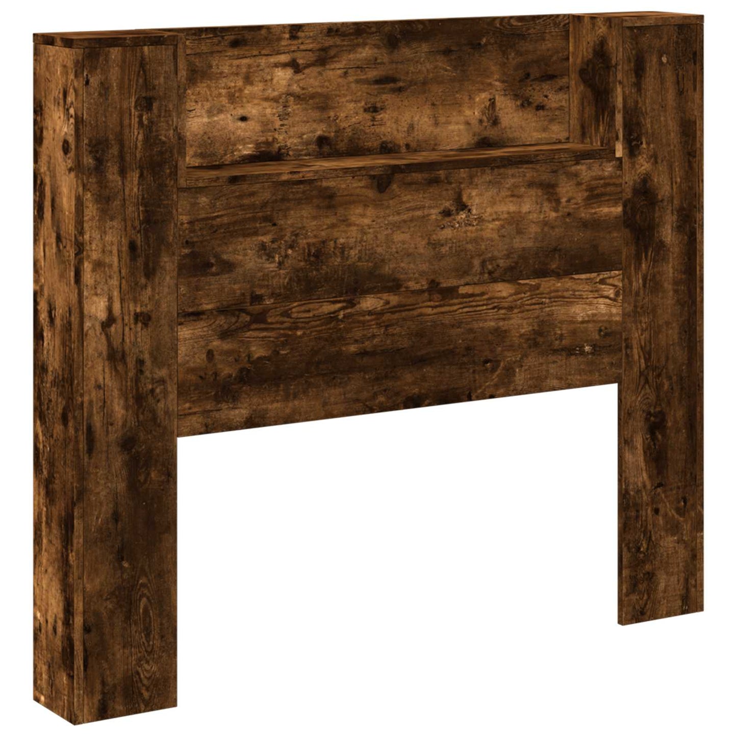 Testiera Rovere fumÃ© 120 x 16,5 x 103,5 cm Legno multistrato