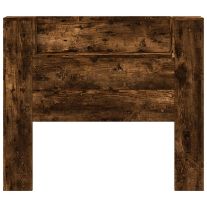 Testiera Rovere fumÃ© 120 x 16,5 x 103,5 cm Legno multistrato
