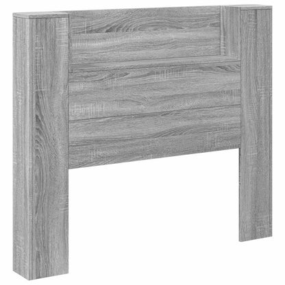 Testiera Grigio Sonoma 120 x 16,5 x 103,5 cm Legno multistrato