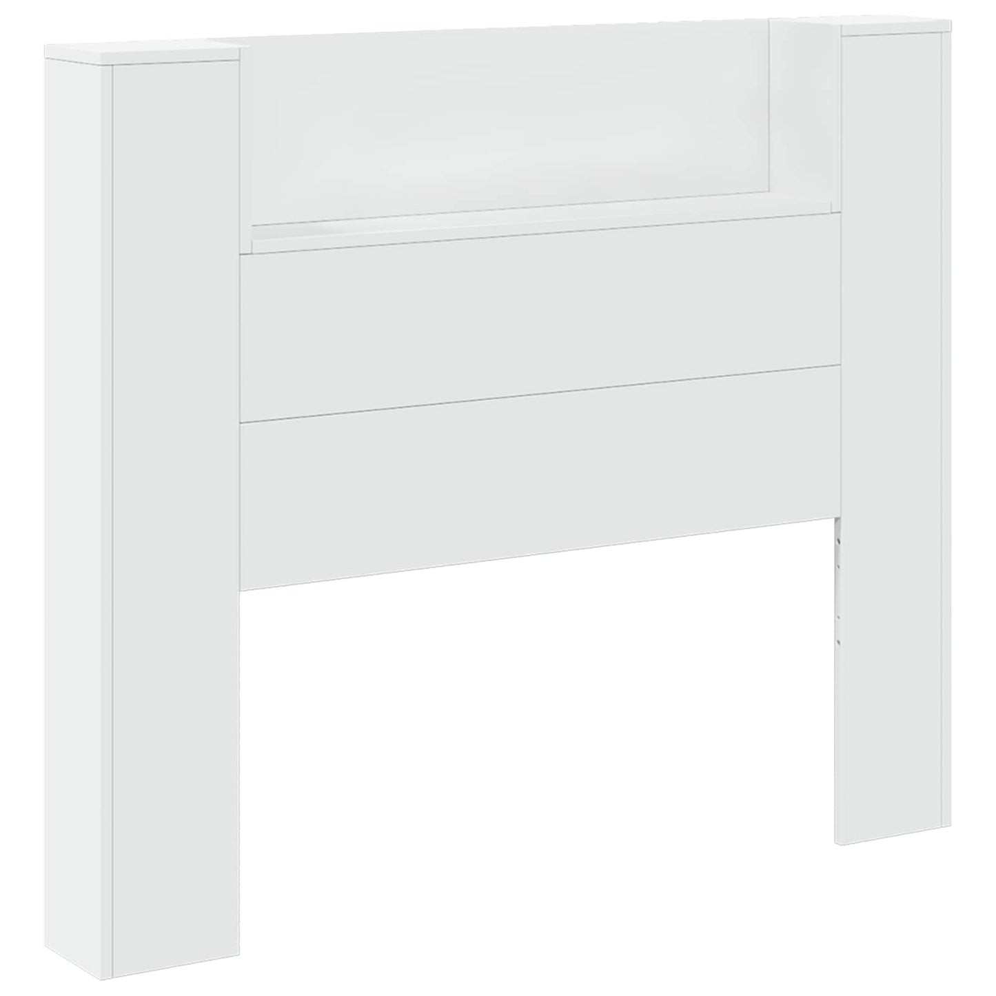 Testiera Bianco 120 x 16,5 x 103,5 cm Legno multistrato
