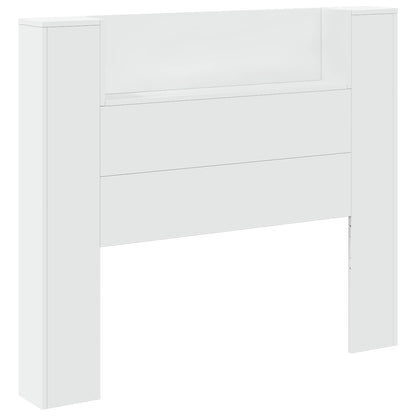 Testiera Bianco 120 x 16,5 x 103,5 cm Legno multistrato