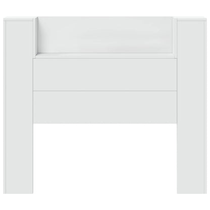 Testiera Bianco 120 x 16,5 x 103,5 cm Legno multistrato