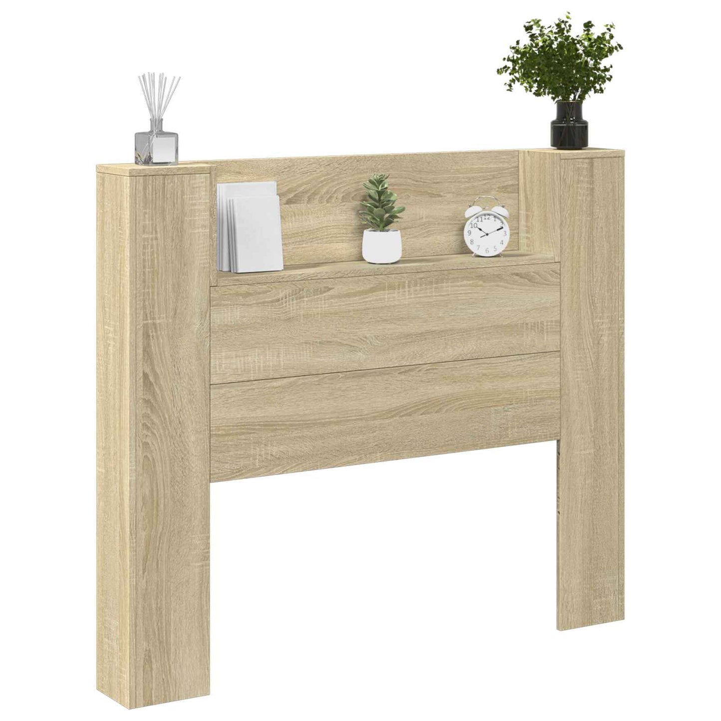 Testiera Rovere Sonoma 120 x 16,5 x 103,5 cm Legno multistrato