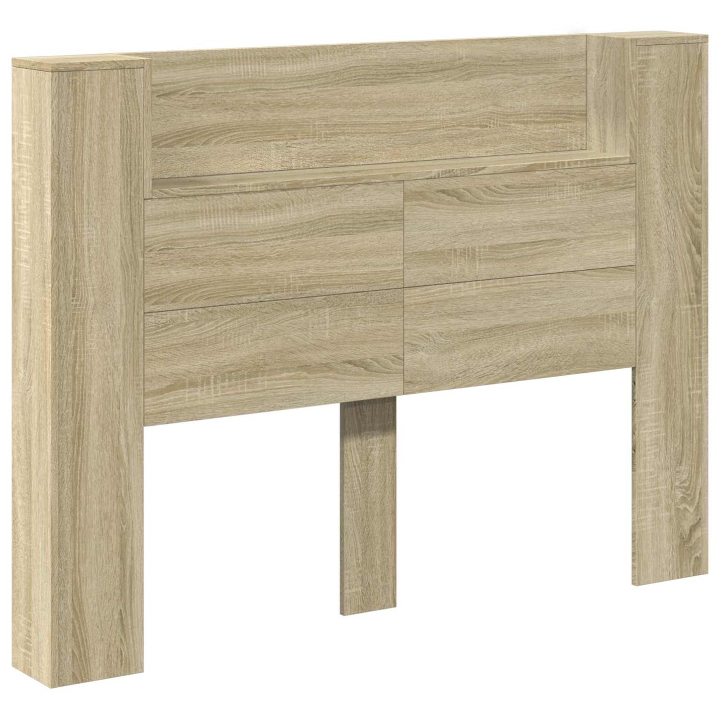 Testiera Rovere Sonoma 140 x 16,5 x 103,5 cm Legno multistrato