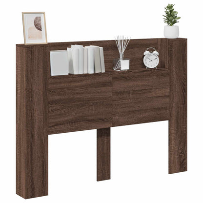 Testiera Rovere Marrone 140 x 16,5 x 103,5 cm Legno multistrato