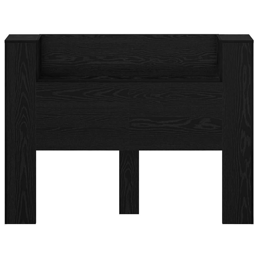 Testiera Rovere Nero 140 x 17 x 104,5 cm Legno multistrato