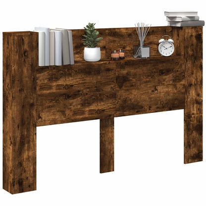 Testiera Rovere fumÃ© 160 x 16,5 x 103,5 cm Legno multistrato