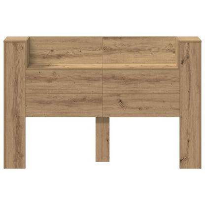 Testiera con lo scaffale Rovere artigianale 160 x 17 x 104,5 cm