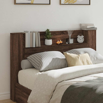 Testiera Rovere Marrone 160 x 16,5 x 103,5 cm Legno multistrato