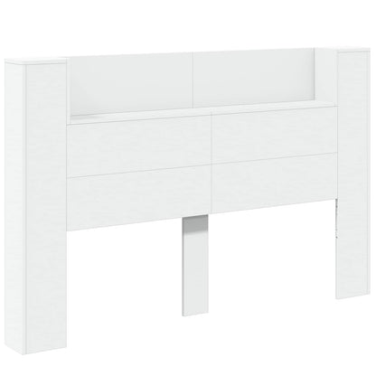 Testiera Bianco 160 x 16,5 x 103,5 cm Legno multistrato