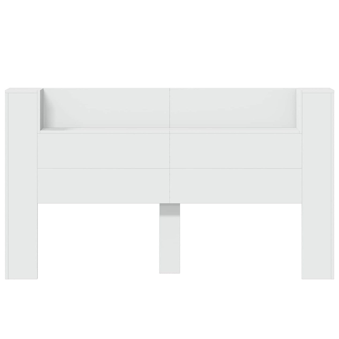 Testiera Bianco 180 x 16,5 x 103,5 cm Legno multistrato