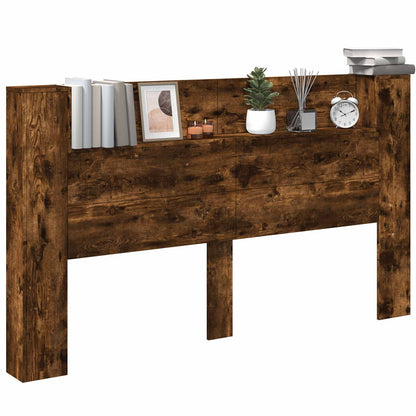 Testiera Rovere fumÃ© 180 x 16,5 x 103,5 cm Legno multistrato