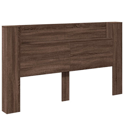 Testiera Rovere Marrone 180 x 16,5 x 103,5 cm Legno multistrato