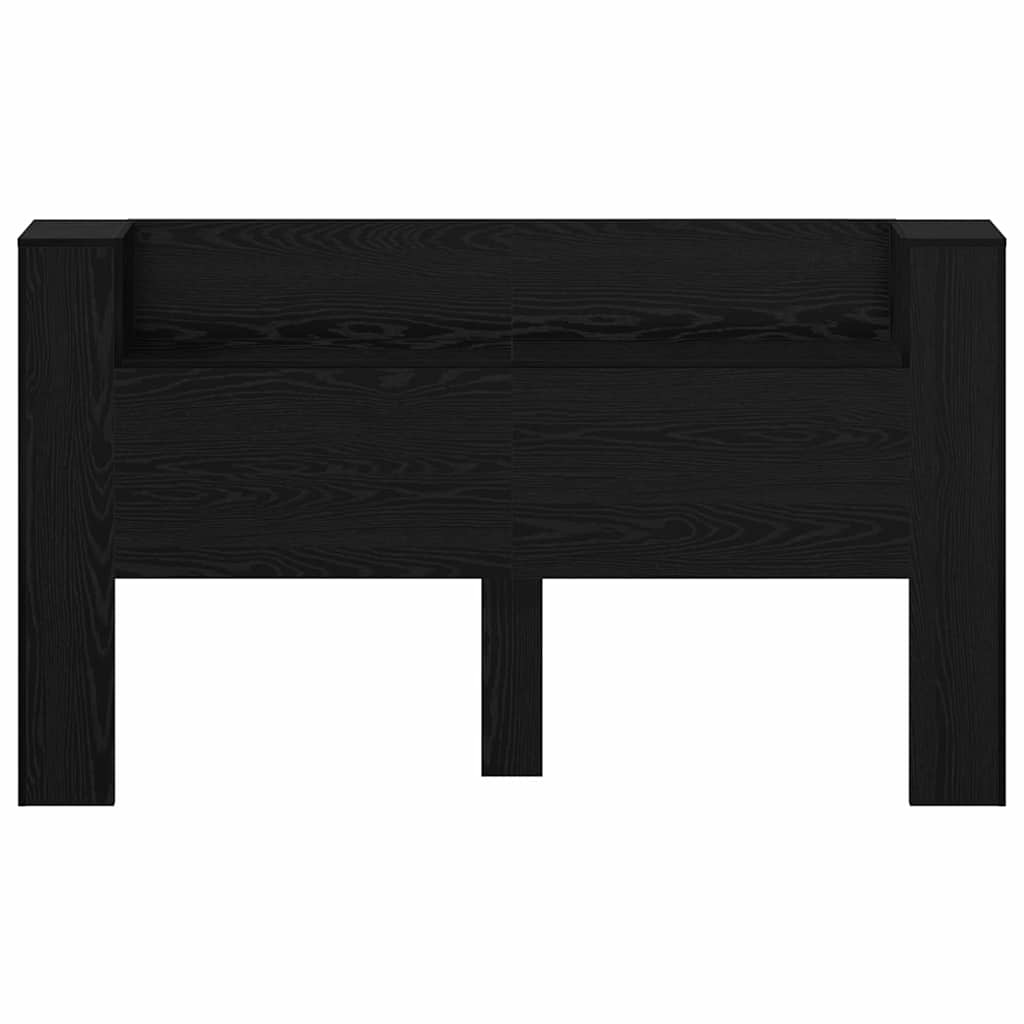 Testiera Rovere Nero 180 x 17 x 104,5 cm Legno multistrato