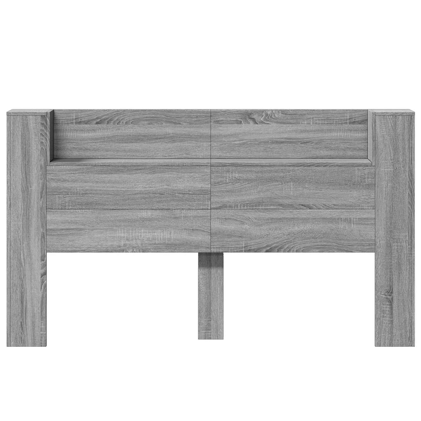 Testiera Grigio Sonoma 180 x 16,5 x 103,5 cm Legno multistrato