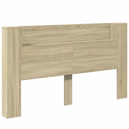 Testiera Rovere Sonoma 180 x 16,5 x 103,5 cm Legno multistrato