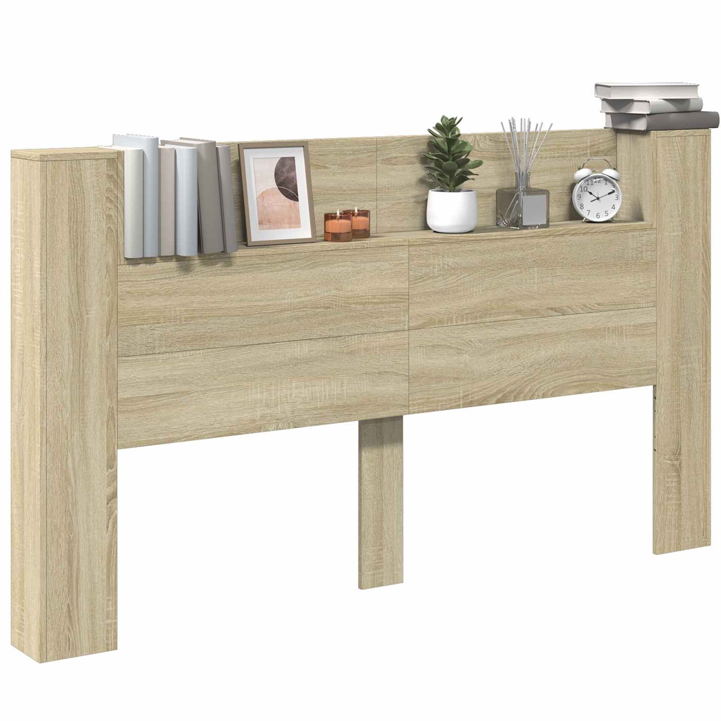 Testiera Rovere Sonoma 180 x 16,5 x 103,5 cm Legno multistrato