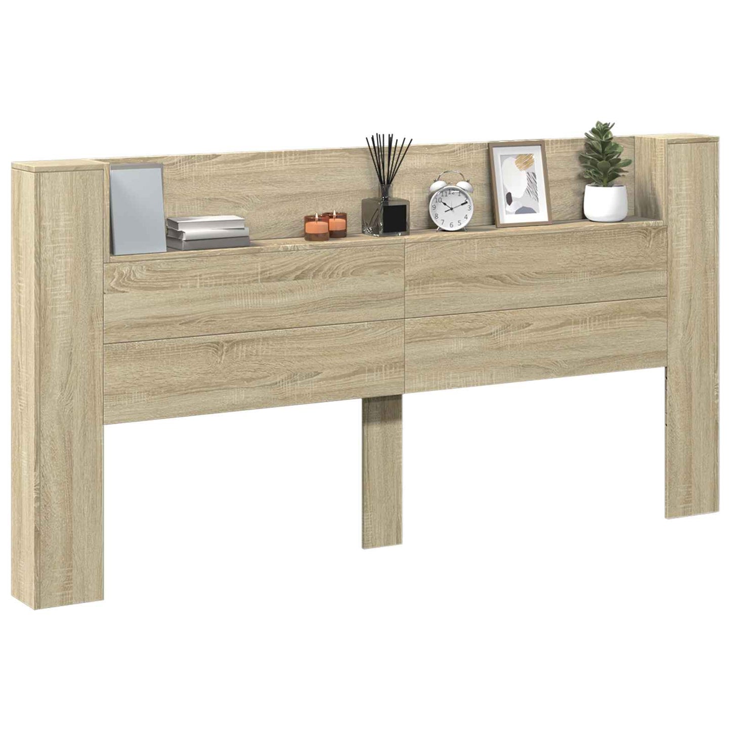 Testiera Rovere Sonoma 200 x 16,5 x 103,5 cm Legno multistrato