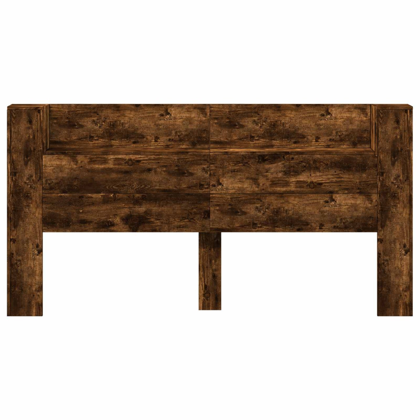 Testiera Rovere fumÃ© 200 x 16,5 x 103,5 cm Legno multistrato