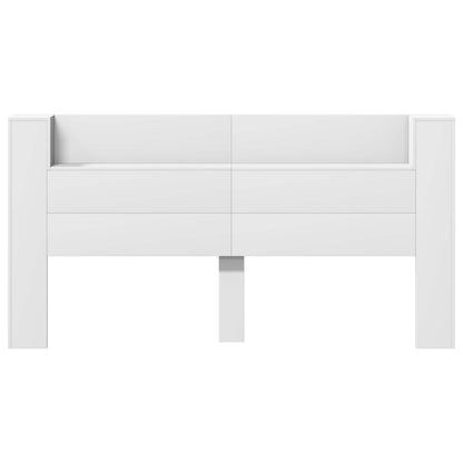 Testiera Bianco 200 x 16,5 x 103,5 cm Legno multistrato