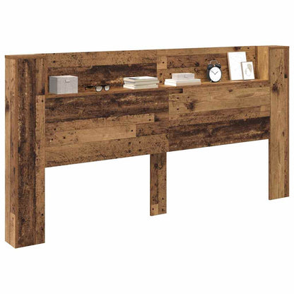 Testiera Legno vecchio 200 x 15 x 103,5 cm Legno multistrato
