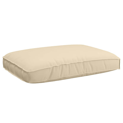 Set di divani Beige 133 x 92 x 69 cm Legno di Acacia Massello