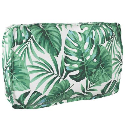 Set di divani con cuscino Foglia Motivo Foglia 133 x 92 x 69 cm
