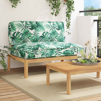 Set di divani con cuscino Foglia Motivo Foglia 120 x 92 x 69 cm
