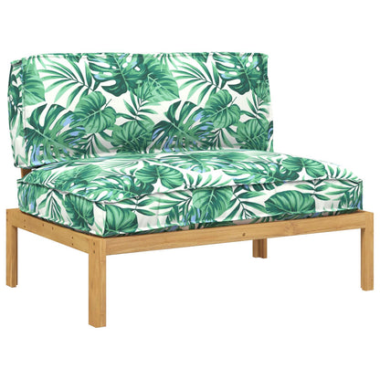 Set di divani con cuscino Foglia Motivo Foglia 120 x 92 x 69 cm