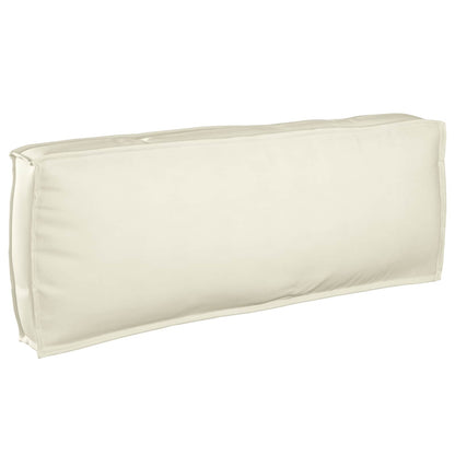 Set di divani con cuscino 2 pcs Crema Legno di Acacia Massello