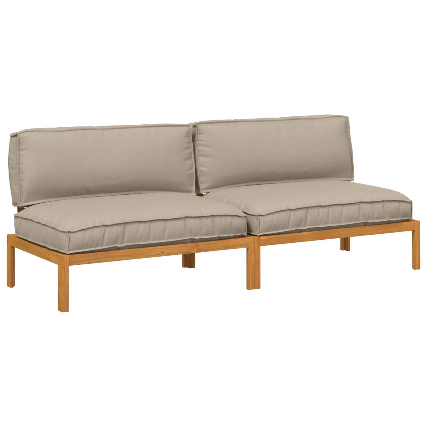 Set di divani Talpa 240 x 92 x 69 cm Legno di Acacia Massello