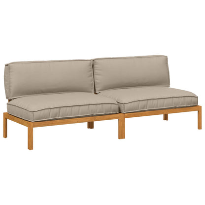Set di divani Talpa 240 x 92 x 69 cm Legno di Acacia Massello