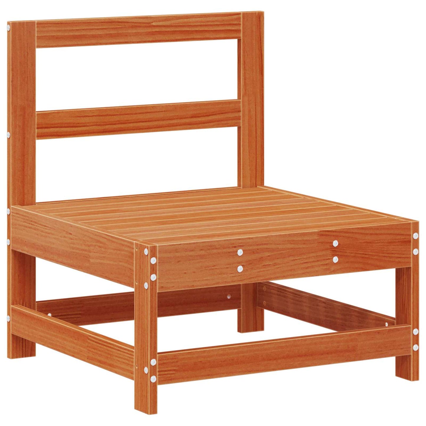 Set Lounge da Giardino 8 pcs Marrone Cera