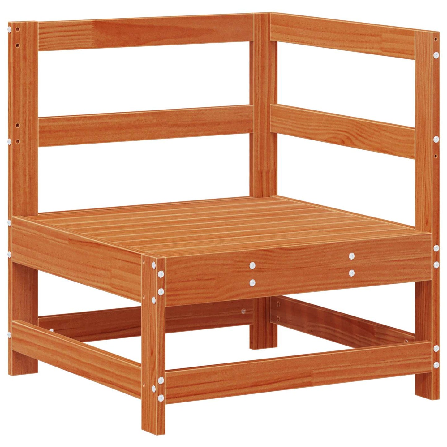 Set Lounge da Giardino 6 pcs Marrone Cera