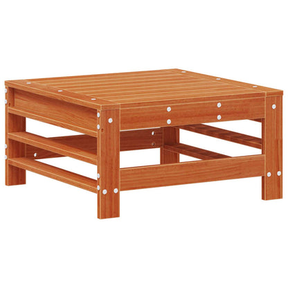 Set Lounge da Giardino 5 pcs Marrone Cera