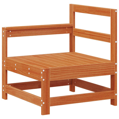Set Lounge da Giardino 5 pcs Marrone Cera