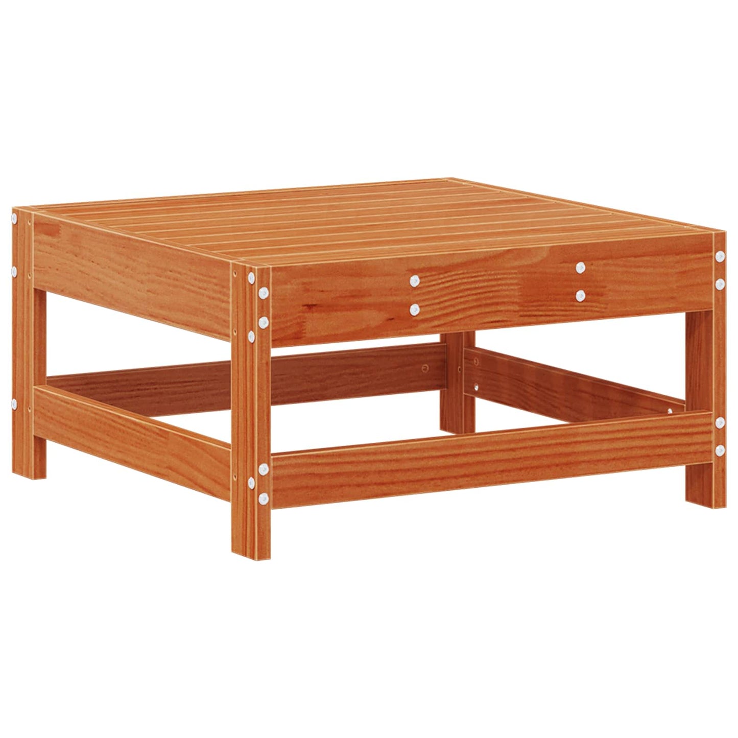 Set Lounge da Giardino 7 pcs Marrone Cera