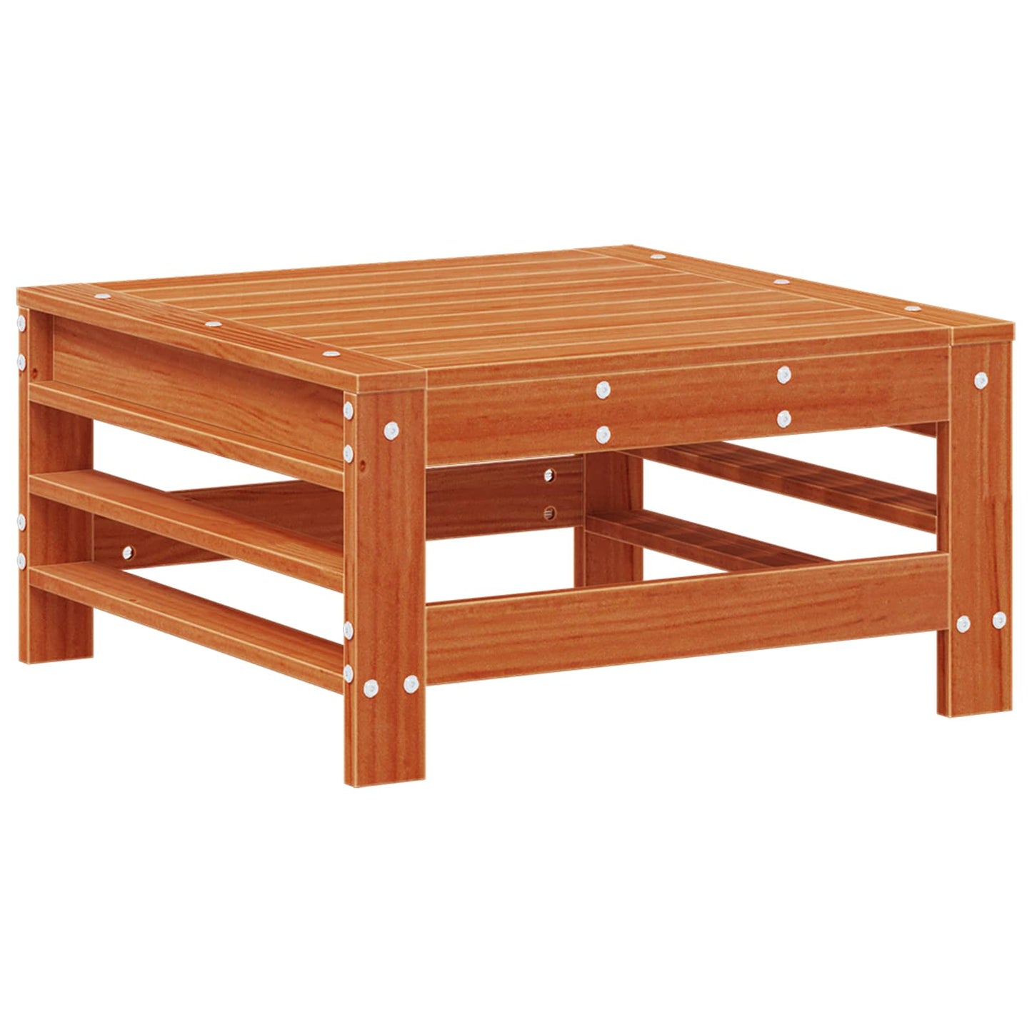 Set Lounge da Giardino 7 pcs Marrone Cera