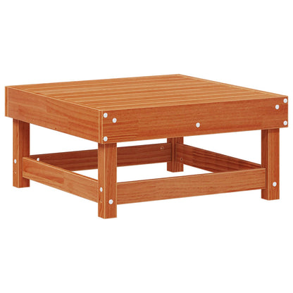 Set Lounge da Giardino 7 pcs Marrone Cera