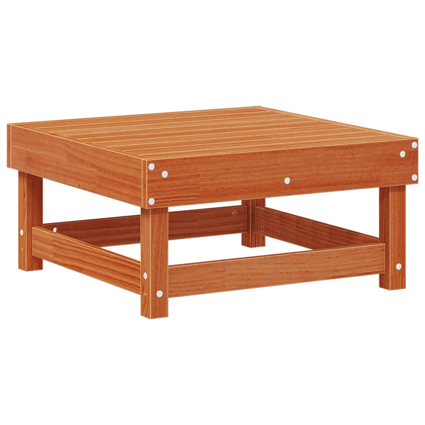 Set Lounge da Giardino 7 pcs Marrone Cera
