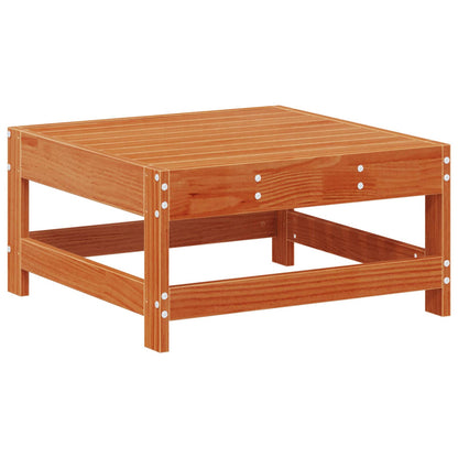 Set Lounge da Giardino 5 pcs Marrone Cera