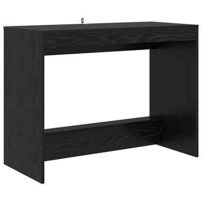Scrivania Letto Rovere Nero 100 x 45 x 75 cm Legno multistrato