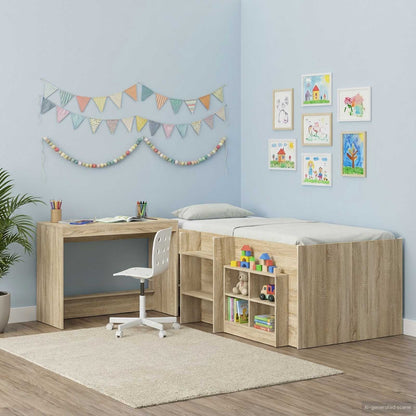 Scrivania Letto Rovere Sonoma 100 x 45 x 75 cm