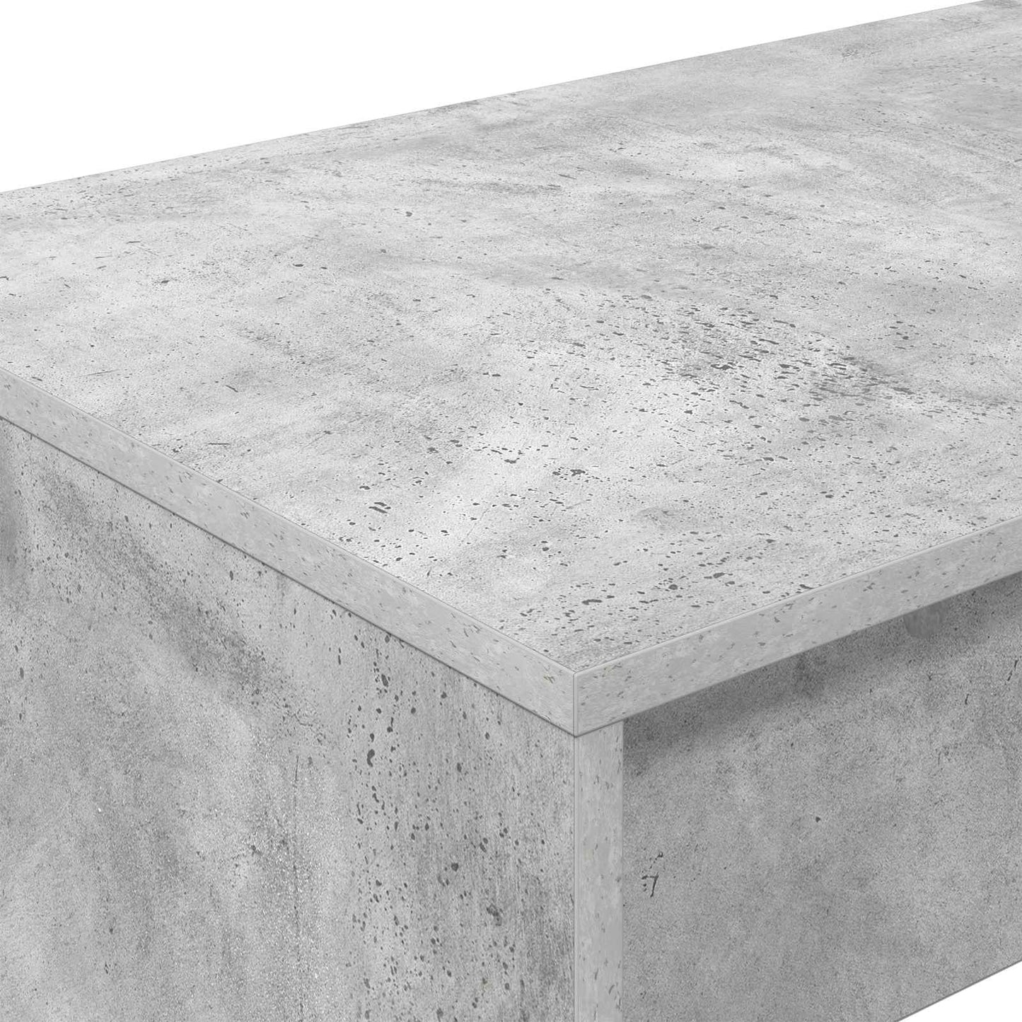 Scrivania Letto Grigio cemento 100 x 45 x 75 cm